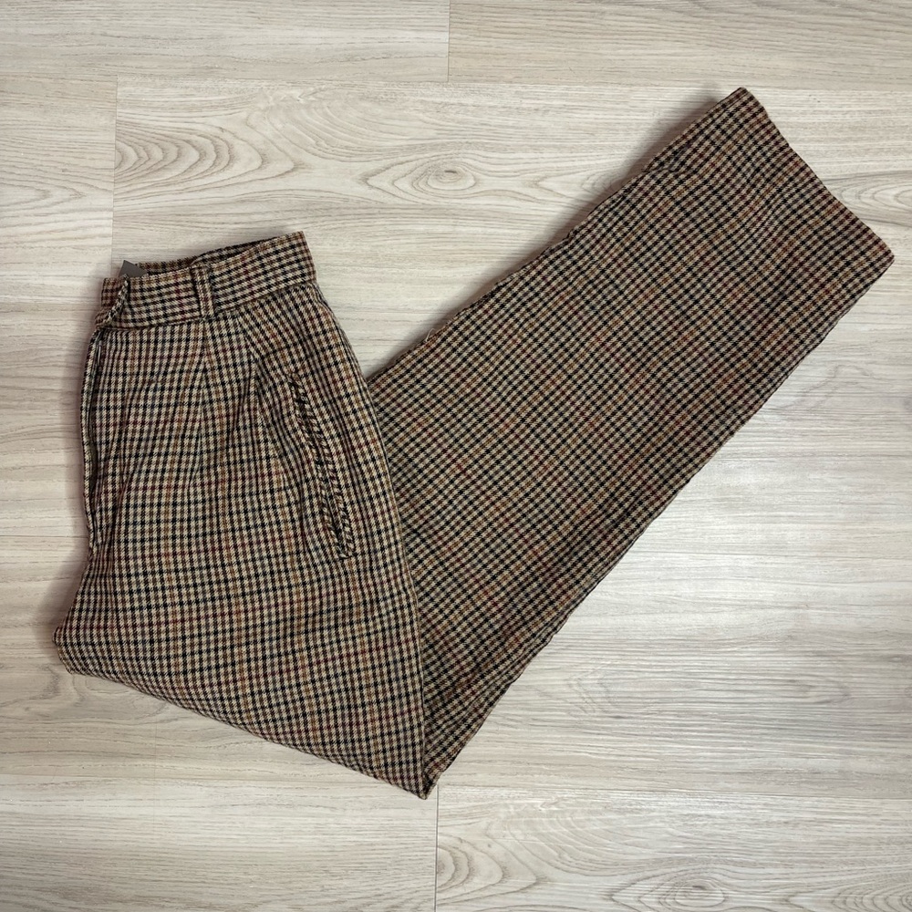 Vintage Union Square Plaid Trousers